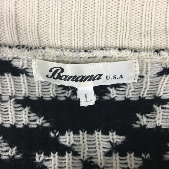 Beige Aztec Kimono Shawl Collar Open Cardigan L - Picture 7 of 7